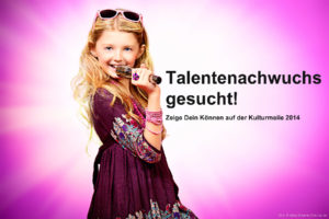 Talentenachwuchs gesucht! Zeige Dein Können auf der Kulturmeile 2014. (Bild: Andrey Kiselev/fotolia.de)