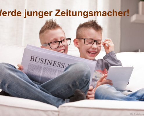 Werde junger Zeitungsmacher! (Bild: Giulio Fornasar/fotolia.de)